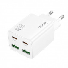 Home Charger | 30W | 2PD | 2U — Hoco N56  — White