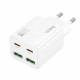 Home Charger | 30W | 2PD | 2U — Hoco N56  — White