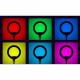 Лампа Кольцевая RGB LED (56 cm) ZB-56 COLOR BOX