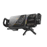 Автотримач розсувний на повітропровід з бездротовою зарядкою 15W — Earldom ET-WC81