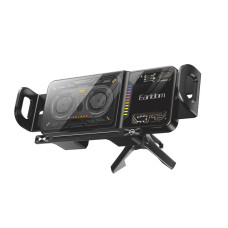 Автотримач розсувний на повітропровід з бездротовою зарядкою 15W — Earldom ET-WC81