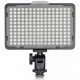 Накамерный видеосвет LED — PT-176S   2 COLORS (11W/1320LM/LED176 PCS/3200K-5600K)LED DISPLAY +Battery F550/7.2V/2200Mah+Charger