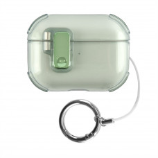 Airpods Pro Case Plastic Lock — Green