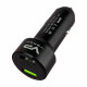 Car Charger 2.4A 2U Veron C-604A with LCD Long