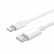 Home Charger 35W 2 PD3.0 C to Lightning Cable (1m) Borofone BN9 — White