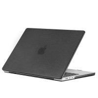 Carbon Fiber Case MacBook Pro 13.3"A1706 ; A1708 ; A1989 ; A2159 ; A2289 ; A2251 ; A2338) M2 A2338 — Black