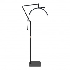 Безтеневая LED лампа-полумесяц HD-M40X 36W White color 3200-5600K 50cm light:238 145-187cm Alloy lamp head+metal support