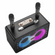 Bluetooth Speaker & 2 Microphones — Hoco HA8 — Black