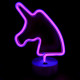 Ночной светильник Neon Lamp series — Unicorn Pink