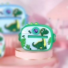Фотоаппарат детский Print Camera AM-300 — Dino Green