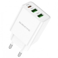 Home Charger 30W PD 2 QC3.0 Borofone BA70A — White