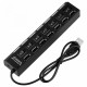 USB HUB Power Button ; USB 2.0 To 7 USB