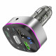 Fm Transmitter MP3 | Car Charger | 3.0A | 2U — Hoco E71  — jazz black