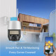 IP WiFi Smart Camera 3MP Model: IPC-V380-Q18 (app. complete set. with charger)