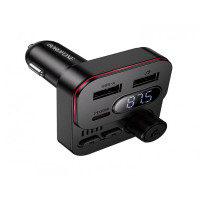 Fm Transmitter MP3 | Car Charger | 3.0A | PD20W | 2U — Borofone BC61