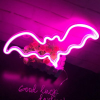 Ночной светильник Neon Sign — Bat