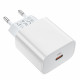 Home Charger 20W PD3.0 Hoco C76A Plus — White