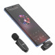 Wireless Digital Microphone Hoco L15 Type-C Crystal lavalier — Black