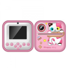 Фотоаппарат детский S2 — Cat Pink