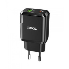 Home Charger | 20W | PD | QC3.0 — Hoco N5 — Black