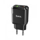 Home Charger | 20W | PD | QC3.0 — Hoco N5 — Black