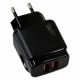 Home Charger 2.4A 2U Veron VR-C12 — Black