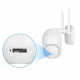 IP WiFi Camera 3MP Q6 ICSEE (IP66. app. complete set. with charger)