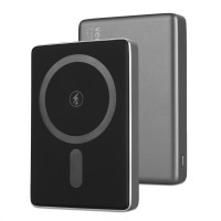 Power Bank 10000 mAh | 22.5W — Veron Q22 withMagsafe   magnetic fast charging USB C