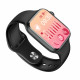 Smart Sports Watch (Call Version) Hoco Y12 — Black