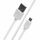 Home Charger 2.4A 1U Micro Cable (1m) Ldnio DL-A1204Q White