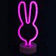 Ночной светильник Neon Lamp series — Bunny Pink