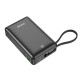 Power Bank 20000 mAh | 22.5W  —Rixus RXPB02B With USB-C Cable Built-in