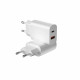 Home Charger 20W PD QC3.0 WiWU Wi-U002 — White