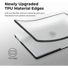 TPU+PC HardShell Case MacBook Pro 13.3" A2338 — Black