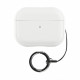 Airpods 3 Case Leather Ring  — White