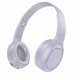 Bluetooth Headphones  Hoco W46 — Light Blue Gray