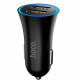 Car Charger 2.4A 2U Hoco UC204 — Black