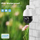 IP Camera 5MP HD-IP POE AI Smart PTZ - Model: PT-IP54F (IP66)