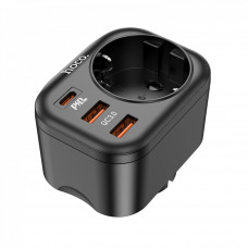 Home Charger 20W PD 2U Hoco NS3 — Black