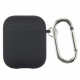 Airpods 1 ; 2 Case Microfiber — Black (1)