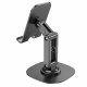 Holder Hoco HD6 Winner dual-axis rotating desktop stand — black