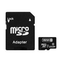 Memory Card 128GB  Veron microSDXC (UHS-3) class 10 with adapter