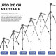 Tripod Stand Multifunctional (2.10m) Neepho NP-910A