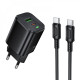 Home Charger | 30W | PD | QC3.0 | C to C Cable (1m) — Borofone BAS85A