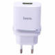 Home Charger | 18W | QC3.0 | Micro Cable (1m) — Hoco C12Q — White