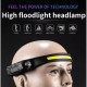 Ліхтарик W689-1 Touch Control Multifunction induction Headlamp