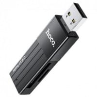 Card Reader — Hoco HB20 (USB2.0) — Black
