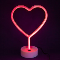 Ночной светильник Neon Lamp series — Heart Red