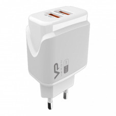 Home Charger 2.4A 2U Veron VR-C12 — White