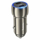 Car Charger 40W 2 PD Hoco Z48 — Metal Gray